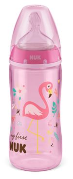 Mamadeira-Nuk-My-First-Girls--6-Meses-Com-Bico-Silicone-Tamanho-2-300ml