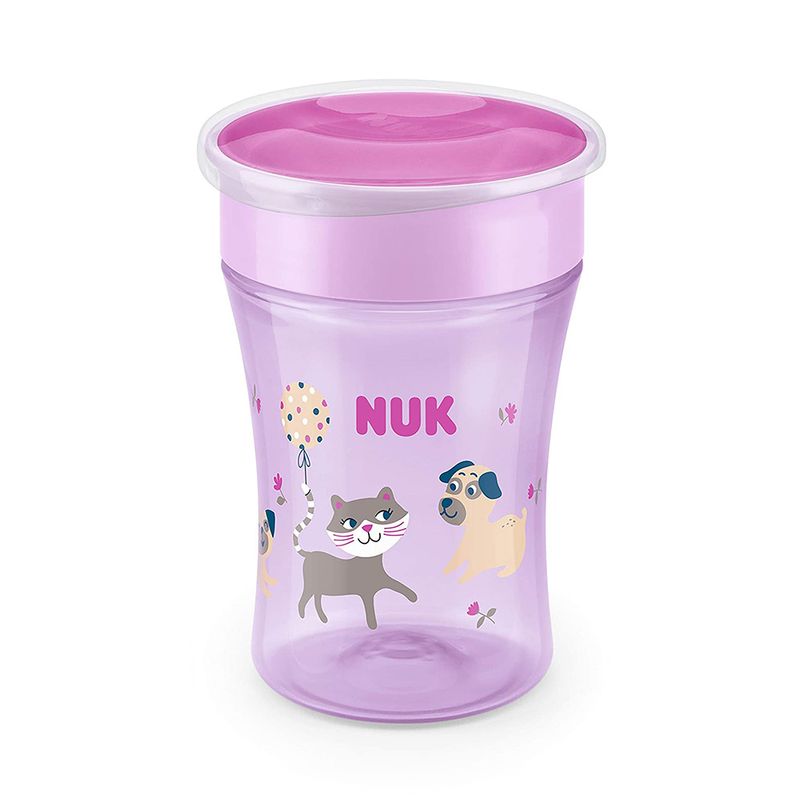 Copo-Nuk-Antivazamento-Magic-8--Meses-Girl-230ml
