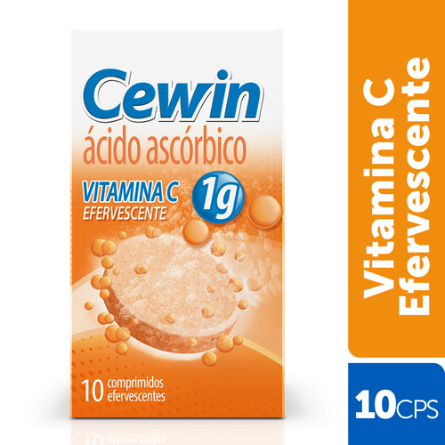 Cewin 1g Com 10 Comprimidos Efervescentes
