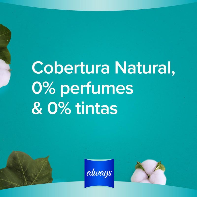 Ofertas de Absorvente Always Cotton Protection com abas, seca