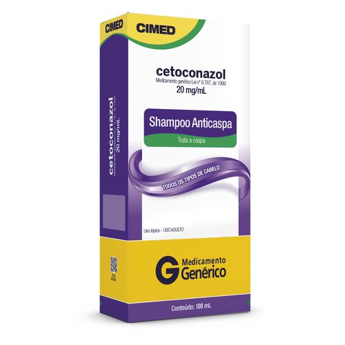 Cetoconazol Shampoo 100ml Generico Cimed