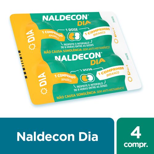 Naldecon Dia - Blíster 4 Comprimidos
