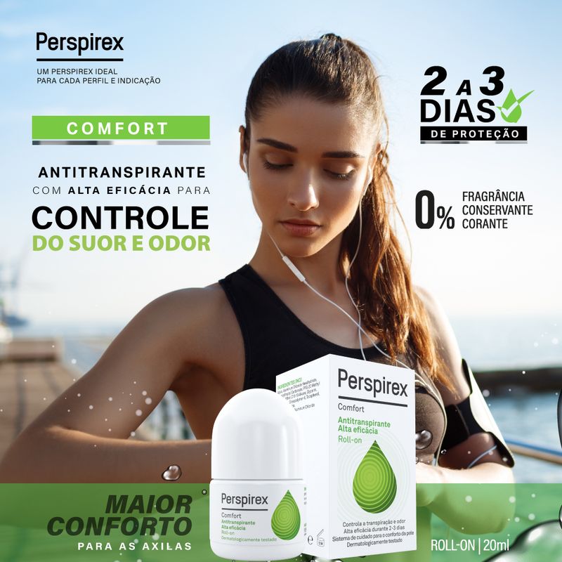 PERSPIREX COMFORT ANTITRANSPIRANTE ROLL-ON 20 ML