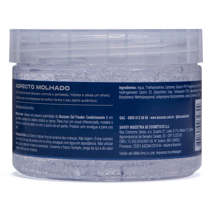 Fixador-Capilar-Bozzano-Brilho-Molhado-Gel-300g