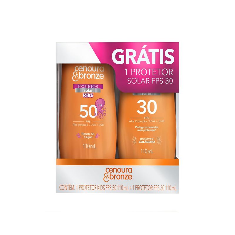 52365_Protetor-Solar-Cenoura---Bronze-Kids-Fps50-110ml-Gratis-Protetor-Solar-Cenoura---Bronze-Fps30-110ml_1
