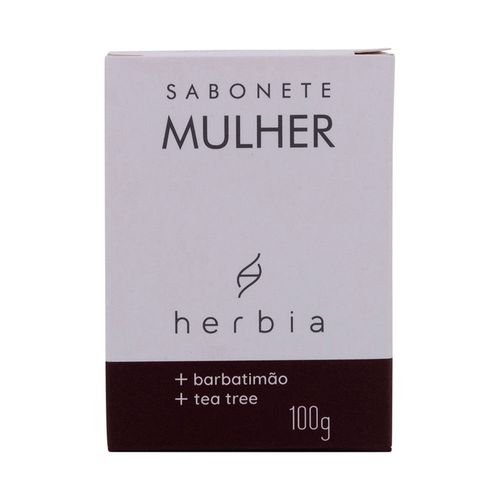 Sabonete Íntimo Natural de Barbatimão e Tea Tree 100g – Herbia