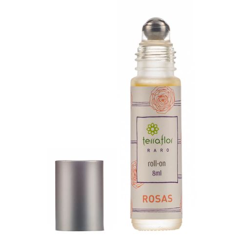 Perfume Roll-on Natural de Rosas 8ml – Terra Flor