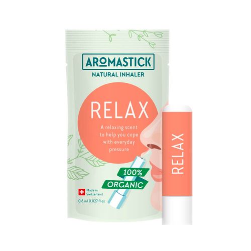 Inalador Nasal Orgânico Relaxante – AromaStick