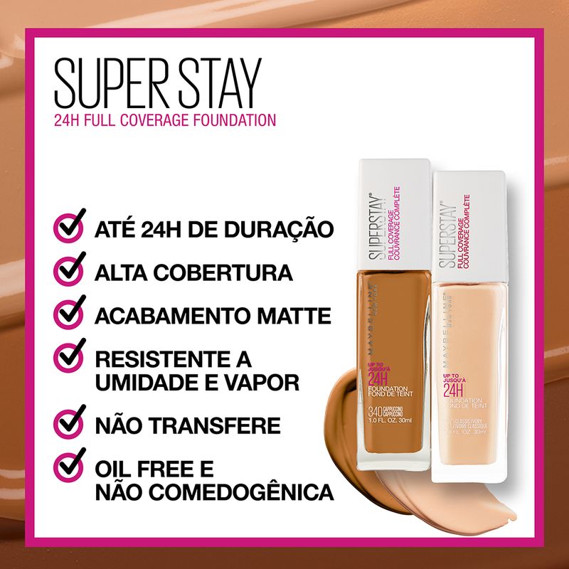 Base de maquillaje Maybelline Super Stay 24H nude 30 ml