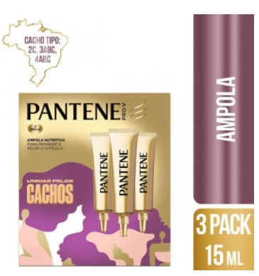Creme-De-Tratamento-Pantene-Unidas-Pelos-Cachos-Com--3-Ampolas-Com-15-Ml-Cada