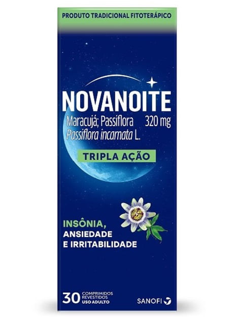 Novanoite-Passiflora-320mg-Com-30-Comprimidos
