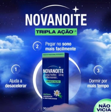 Novanoite-Passiflora-320mg-Com-30-Comprimidos