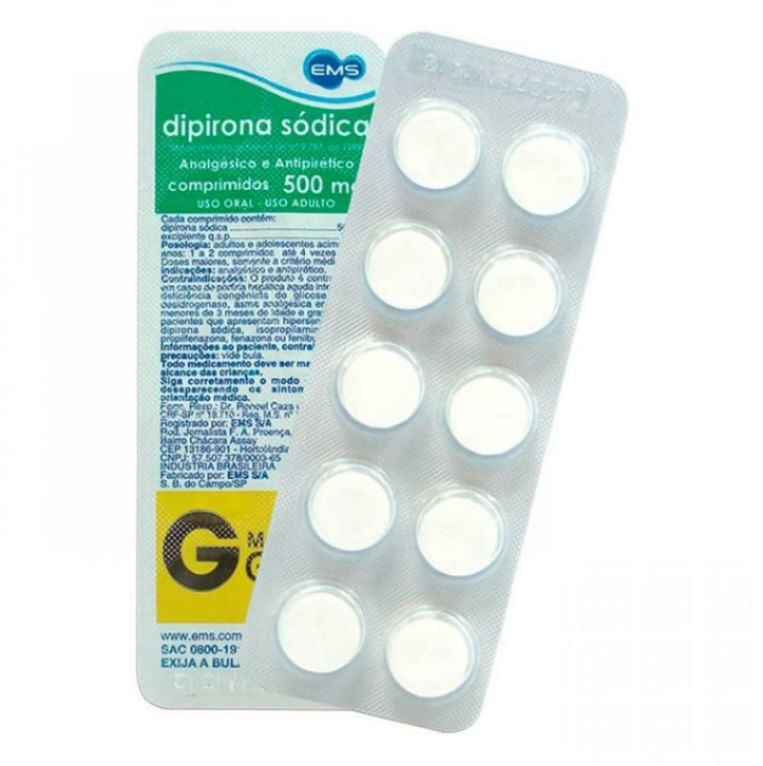 Dipirona-500mg-Envelope-Com-10-Comprimidos-Generico-Ems