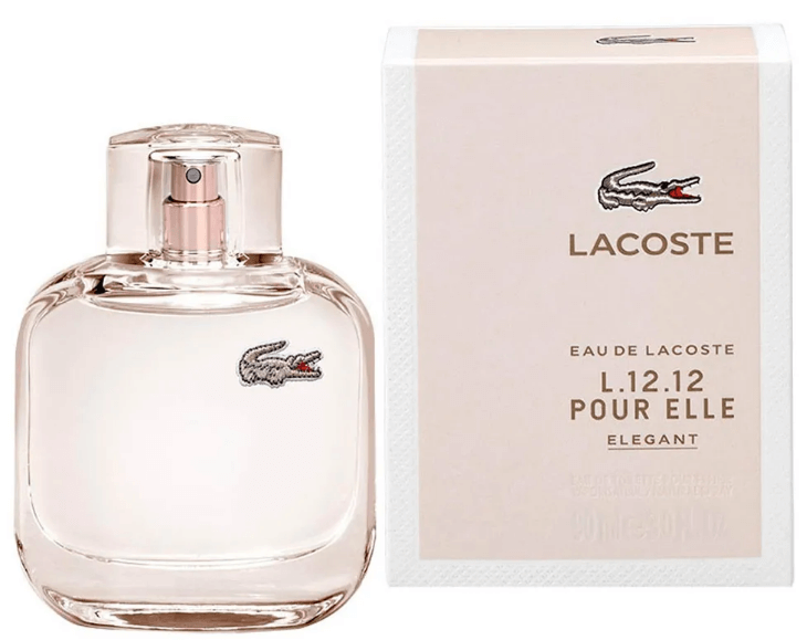 Perfume Lacoste L 12 12 Pour Elle Elegant Eau de Toilette Feminino ...