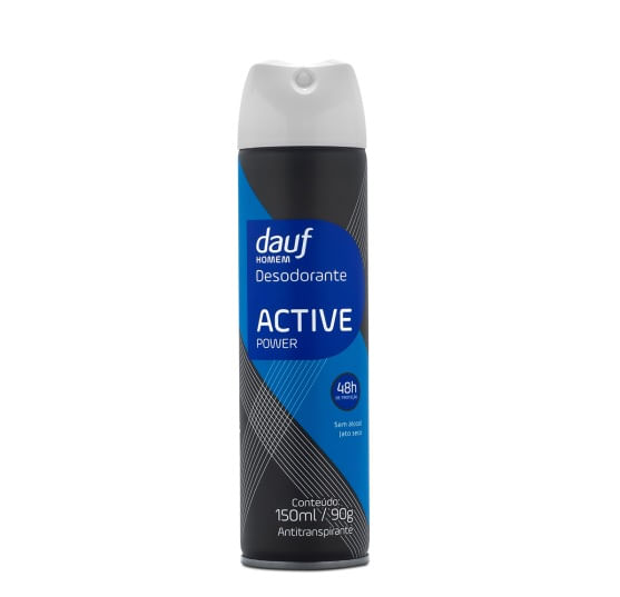 Desodorante Dauf Active Power Aerossol 90g é boa?