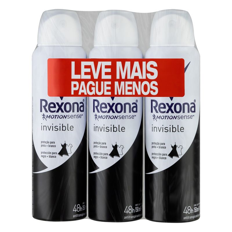 Desodorante-Rexona-Aerossol-Invisible-90g-Com-3-Unidades-Preco-Especial