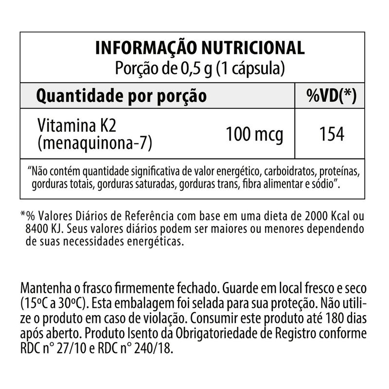 Vitamina-K2-100mcg-Com-60-Comprimidos-Vitagold