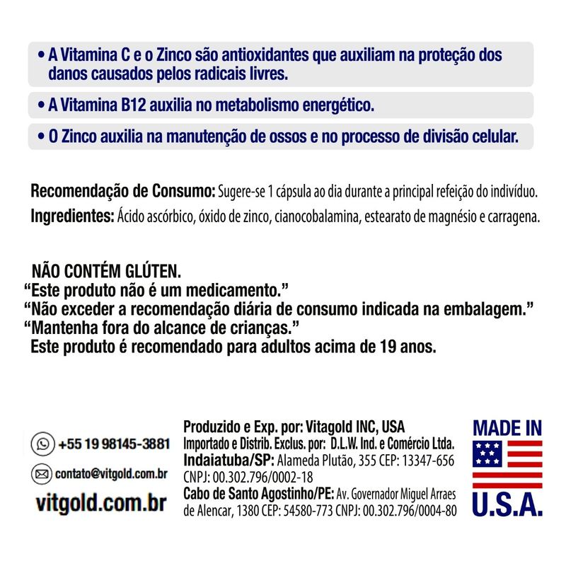 Vitamina-C-1000-Mg---Zinco-E-B12-Vitgold-60-Caps