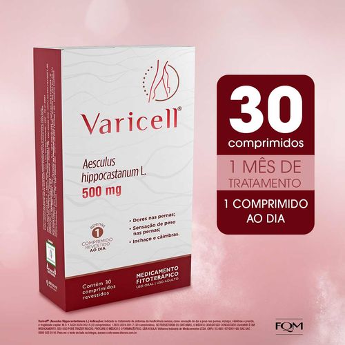 Varicell Phyto 500mg Com 30 Cápsulas