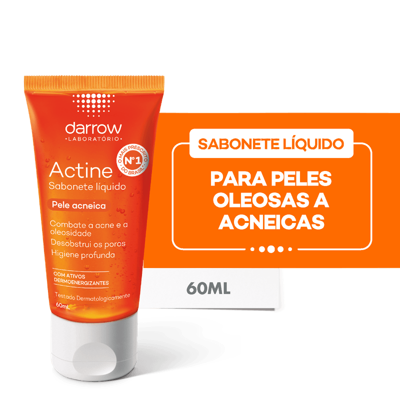 Sabonete Líquido Facial Darrow Actine Pele Acneica