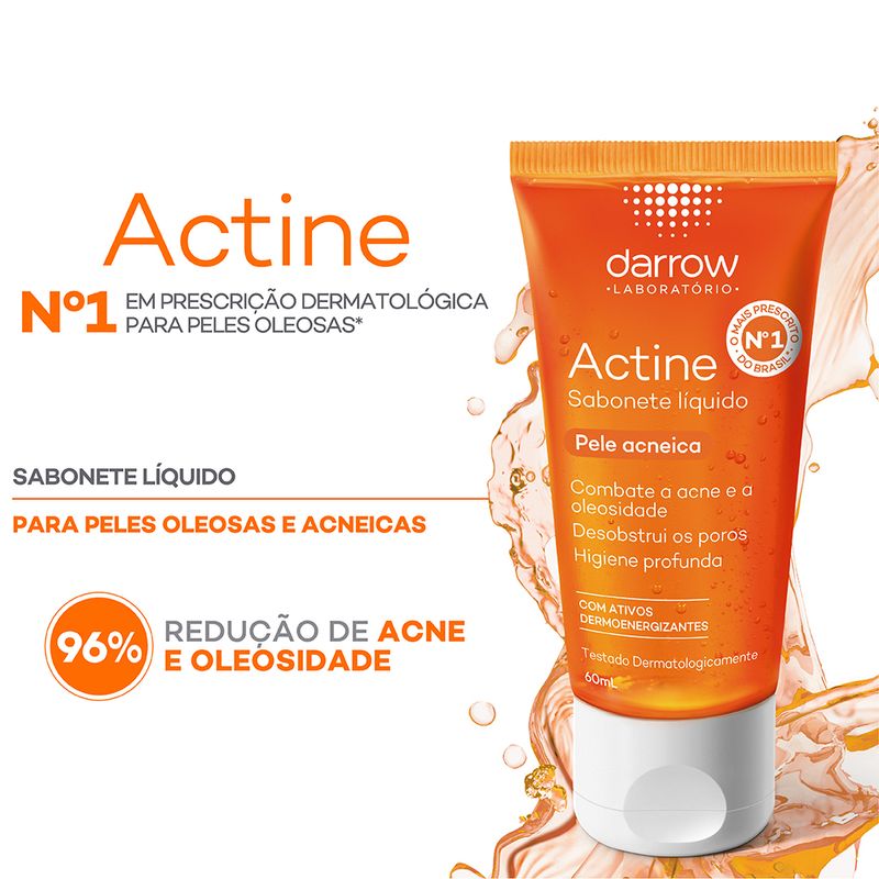 sabonete líquido actine  Actine sabonete, Produtos para o rosto, Diy  produtos de beleza