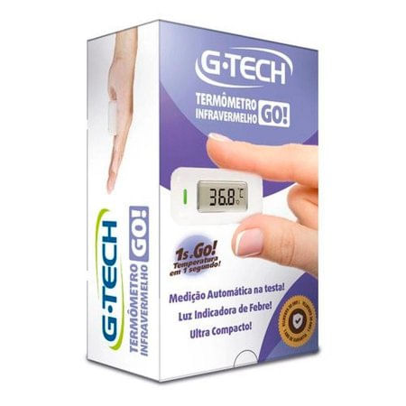 Termômetro G-Tech Digital Infravermelho Testa Ultra Compacto Thgtgo