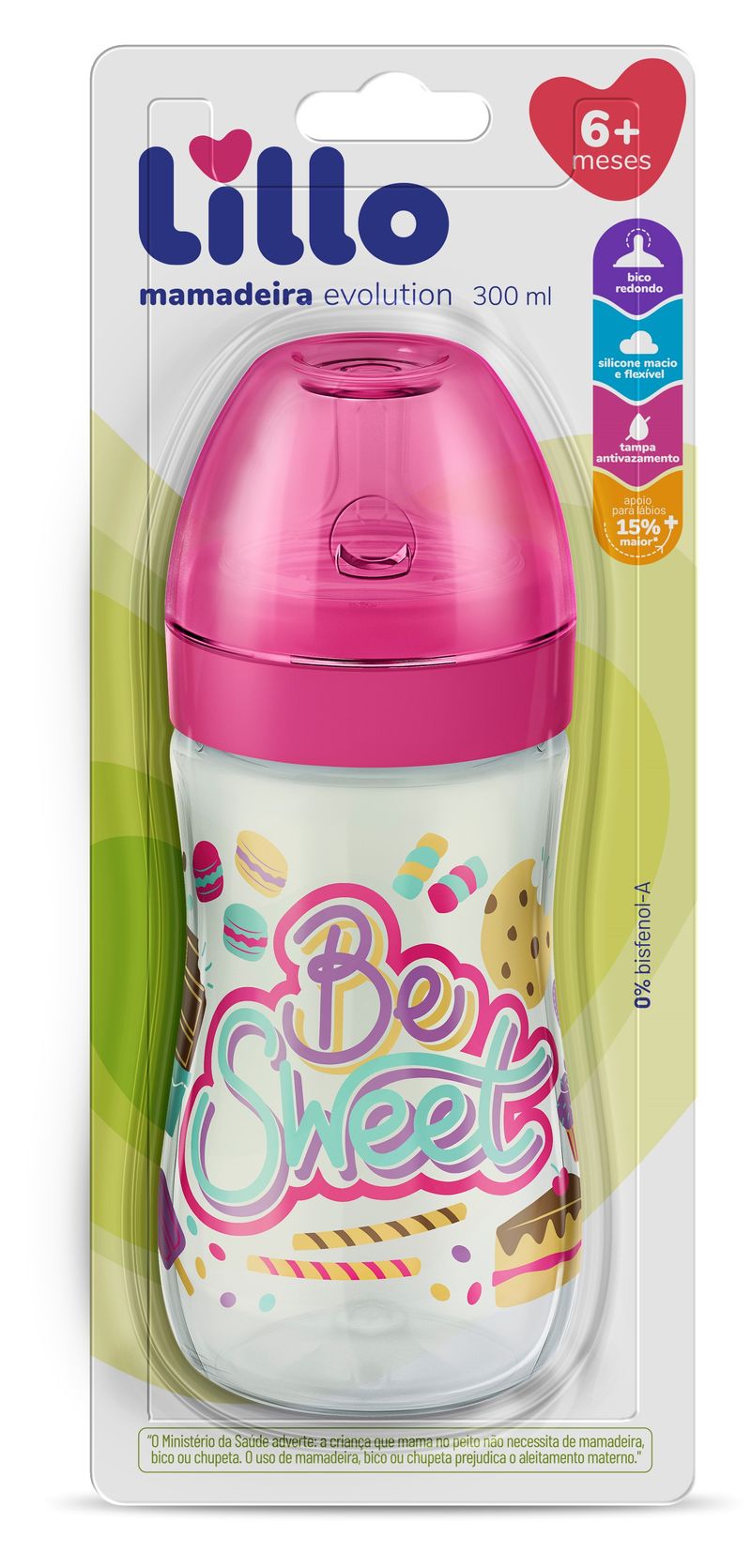 mamadeira-lillo-super-evolution-divertida-cor-rosa-260ml-principal