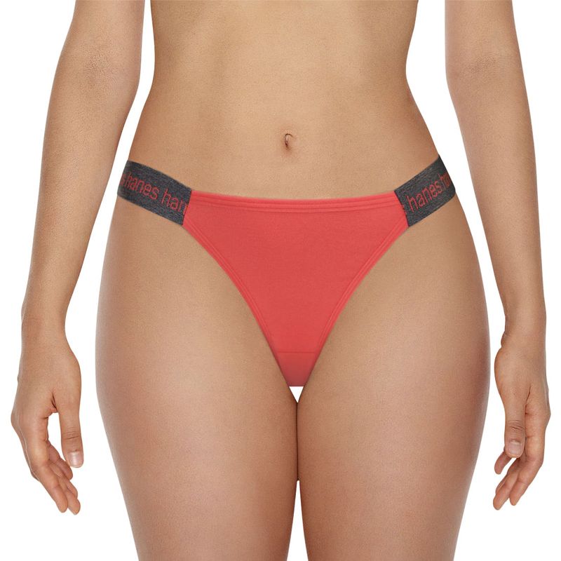 Calcinha Tanga Hanes Originals 1145 Coral - Calcinha - Magazine Luiza