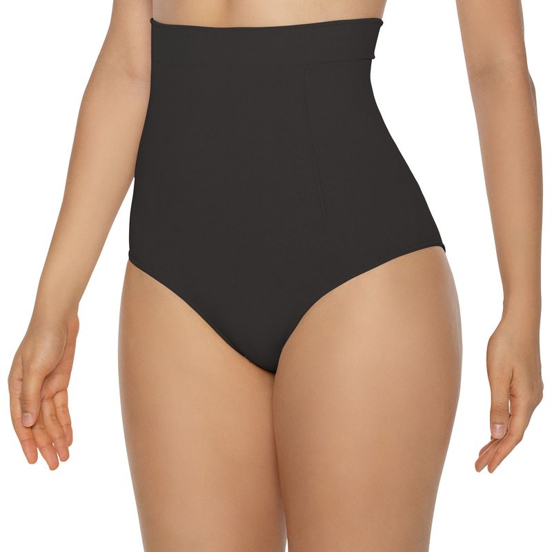 Calcinha Alta Shapewear Hanes com Silicone H423 G Preto