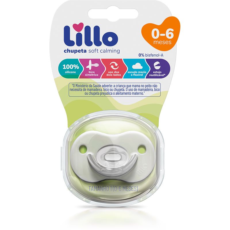 chupeta-lillo-soft-calming-silicone-bico-simetrico-neutra-tamanho-1-principal