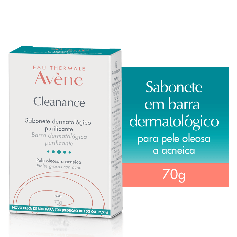 Avene-Cleanance-Sabonete-Barra-70g