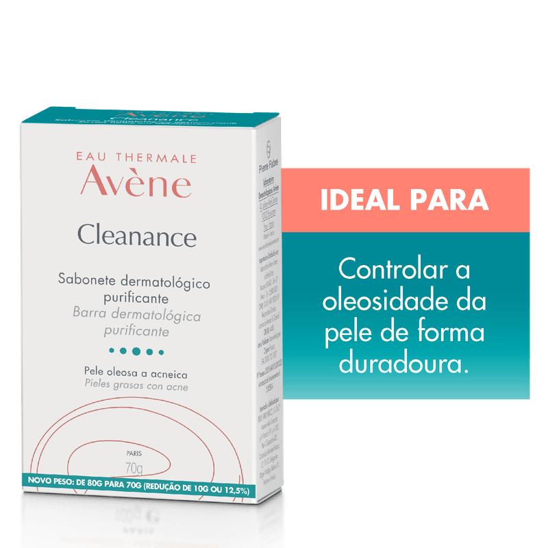 Avene-Cleanance-Sabonete-Barra-70g