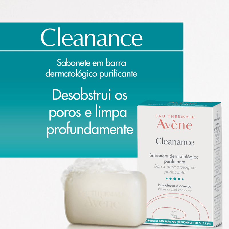 Avene-Cleanance-Sabonete-Barra-70g