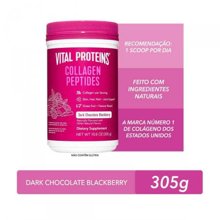 Vital Proteins Collagen Peptides Dark Chocolate Blackberry 305g
