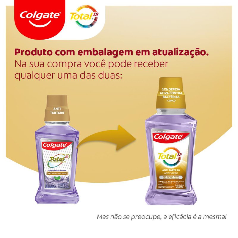 Enxaguante-Bucal-Colgate-Total12-Anti-Tartaro-Zero-Alcool-250ml