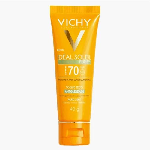Protetor Solar Facial Vichy Purify Fps70 40g