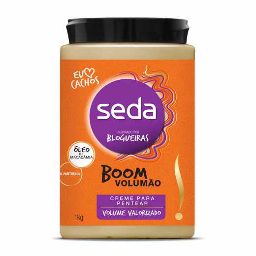 Creme-Para-Pentear-Seda-Blogueiras-Boom-Volumao-1kg
