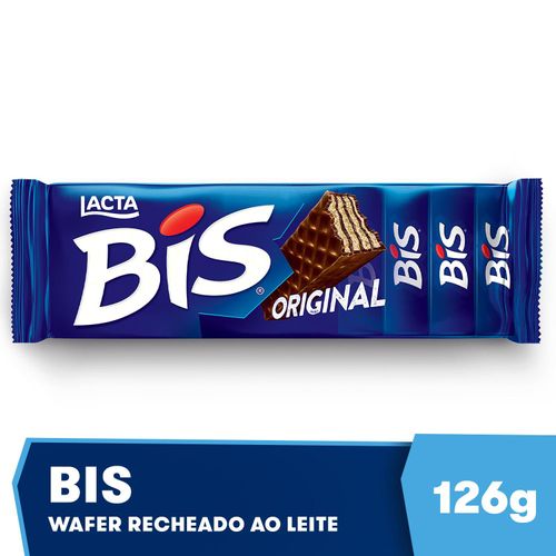 Chocolate Bis Lacta Ao Leite 126g