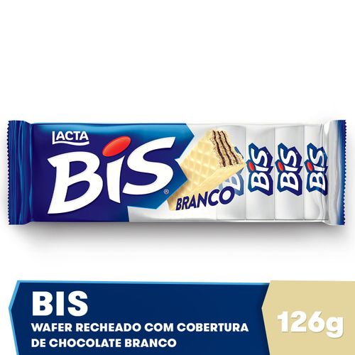 Chocolate Bis Laka Branco 126g