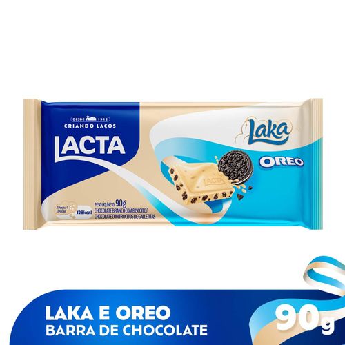 Chocolate Laka Branco Oreo 90g