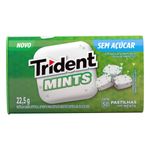 Pastilhas-Trident-Mints-Sabor-Menta-Sem-Acucar-225g