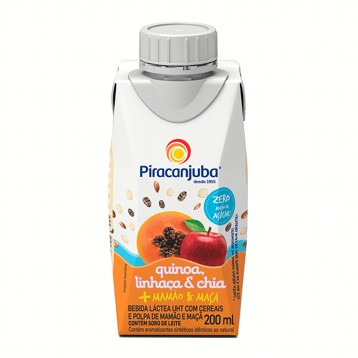 Bebida Lactea Piracanjuba Zero Açucar Mamão/Maça 200ml é ruim? Bebida Lactea Piracanjuba Zero Açucar Mamão/Maça 200ml é boa?
