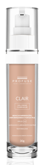 Gel-Creme Clareador Profuse Clair FPS 25 com 30g