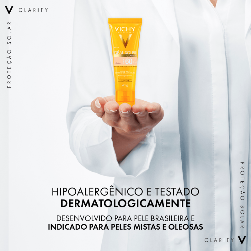 Ideal-Soleil-Clarify-Vichy-Cor-Media-Fps60-Toque-Seco-Gel-Creme-40g