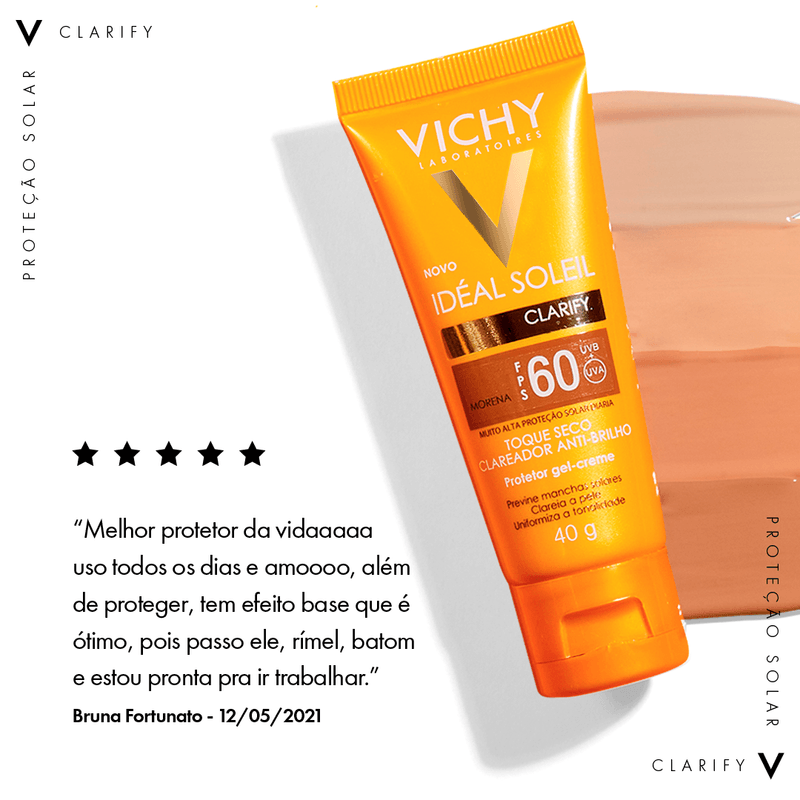 Ideal-Soleil-Clarify-Vichy-Cor-Media-Fps60-Toque-Seco-Gel-Creme-40g
