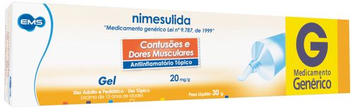 Nimesulida gotas 50mg com 15ml - Ems