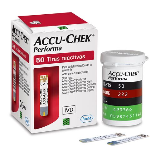 Tira Accu Chek Performa Com 50 Testes
