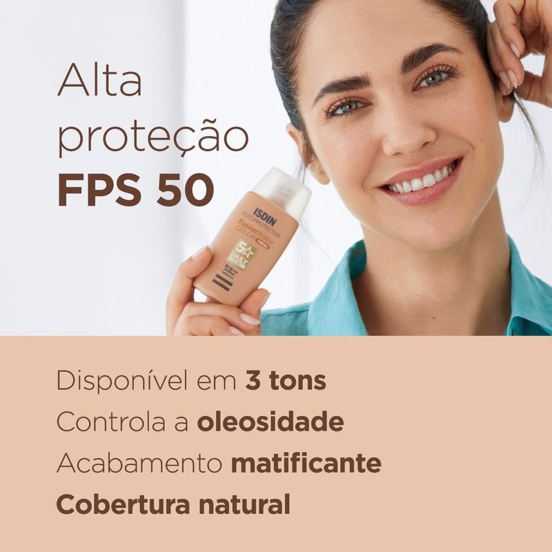 Protetor-Solar-Facial-Isdin-Fusion-Water-5-Stars-Color-Fps-50---50ml