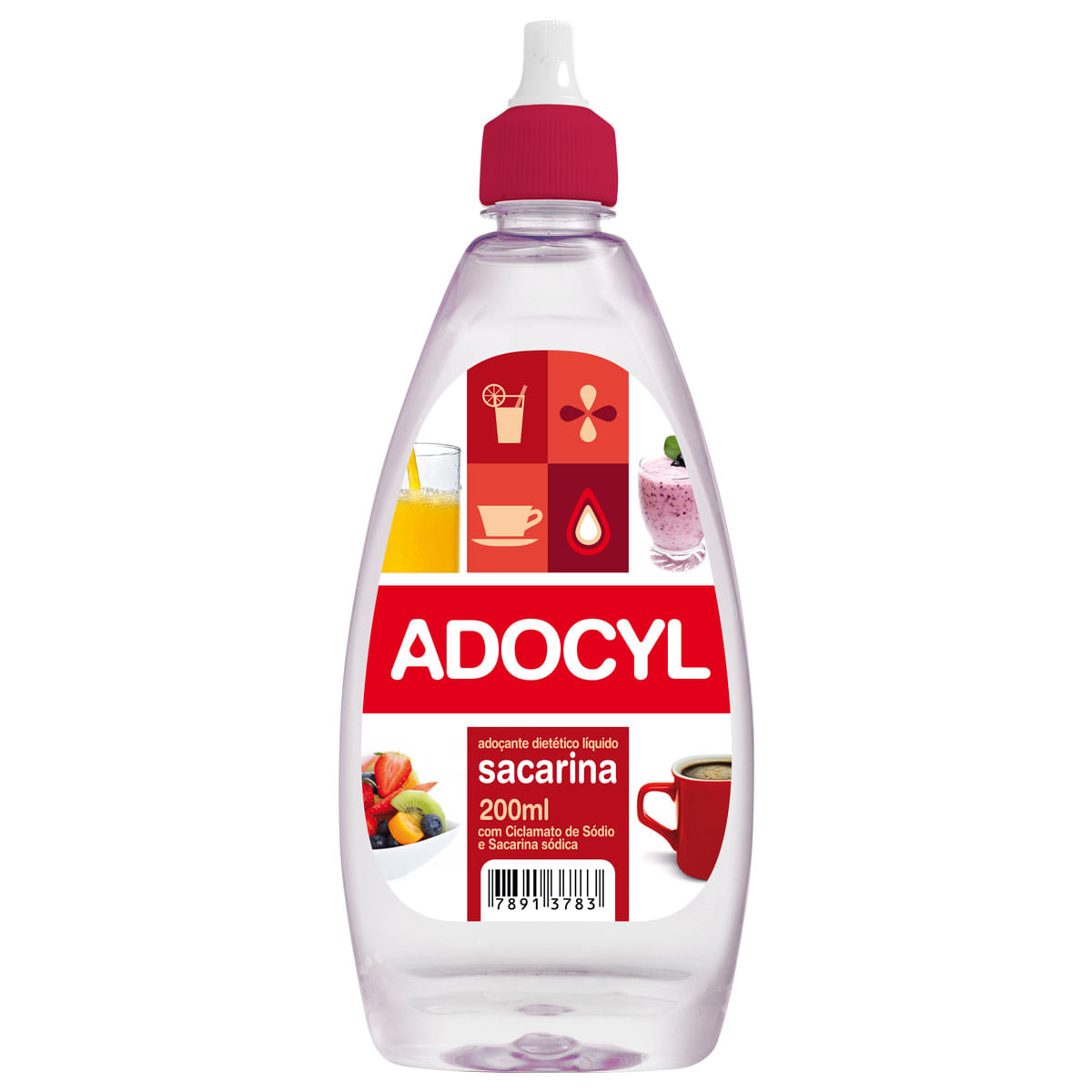 Adoçante Adocyl Sacarina Ciclamato Líquido 200ml é boa?