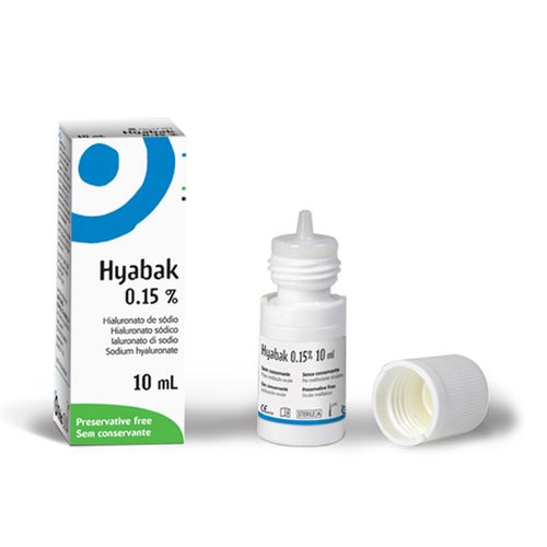Comprar Hyabak 0,15% Solução Oftálmica - Lágrima Artificial